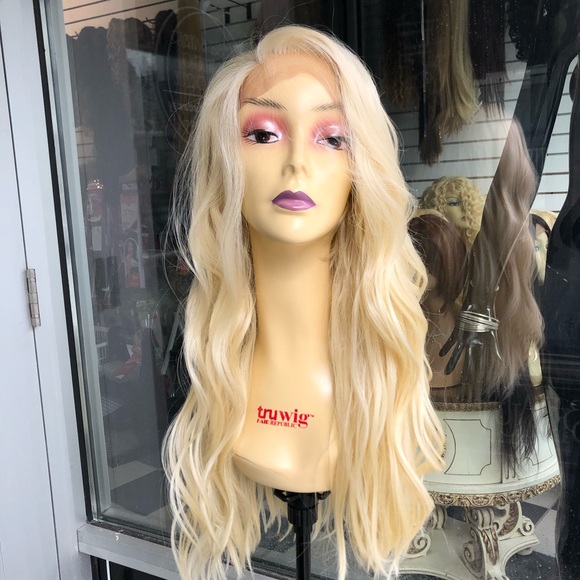 Wig Long Blonde Sale Ponytail part anyway u want - Picture 2 of 8